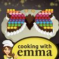 Pastel de chocolate con forma de mariposa – Cocinando con Emma