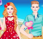 Barbie y Ken tienen una cita amorosa