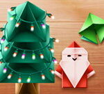 Diversión navideña con origami