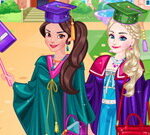 Selfie de graduación de Elena