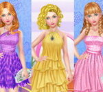 Trajes de cena de princesa