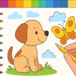 ¡Libro para colorear dibujar con lápices!