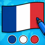 Juego de rompecabezas de pintura de banderas