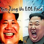 Cara de risa de Kim Jong Un