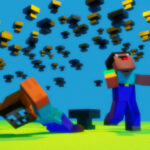Novato vs. Profesional Pero Yunque Llueve Minecraft