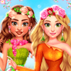 Moda inspirada en las flores de las mejores amigas