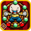Payaso que lanza cuchillas