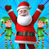 Juego casual de Papá Noel navideño