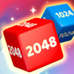Chain Cube 2048: Juego de fusión 3D
